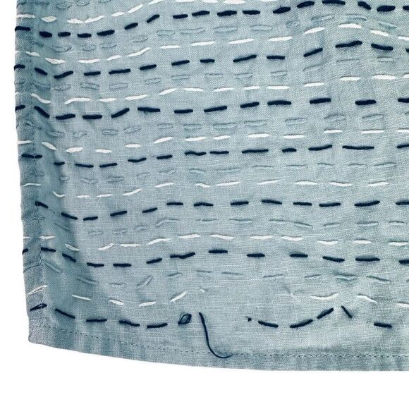 J. Jill Pure Jill Large Petite Kantha Stitched Maxi - Picture 9 of 10